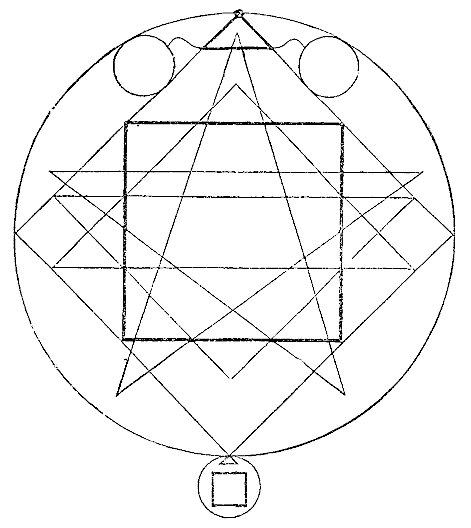 Chart of the Pler�ma according to Valentinus